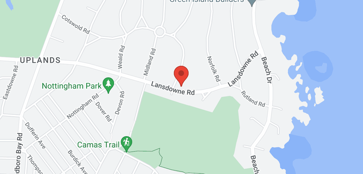 map of 2810 Lansdowne Rd